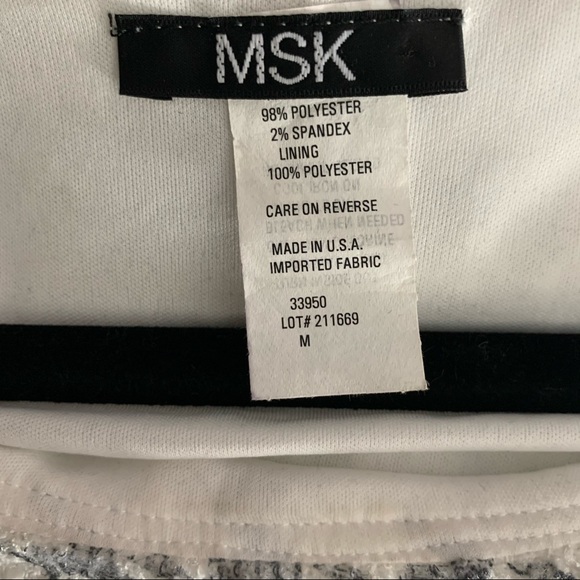 Charcoal Houndstooth Dress with Silver Buttons - Picture 5 of 5